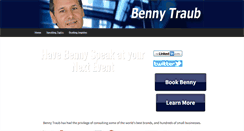 Desktop Screenshot of bennytraub.com